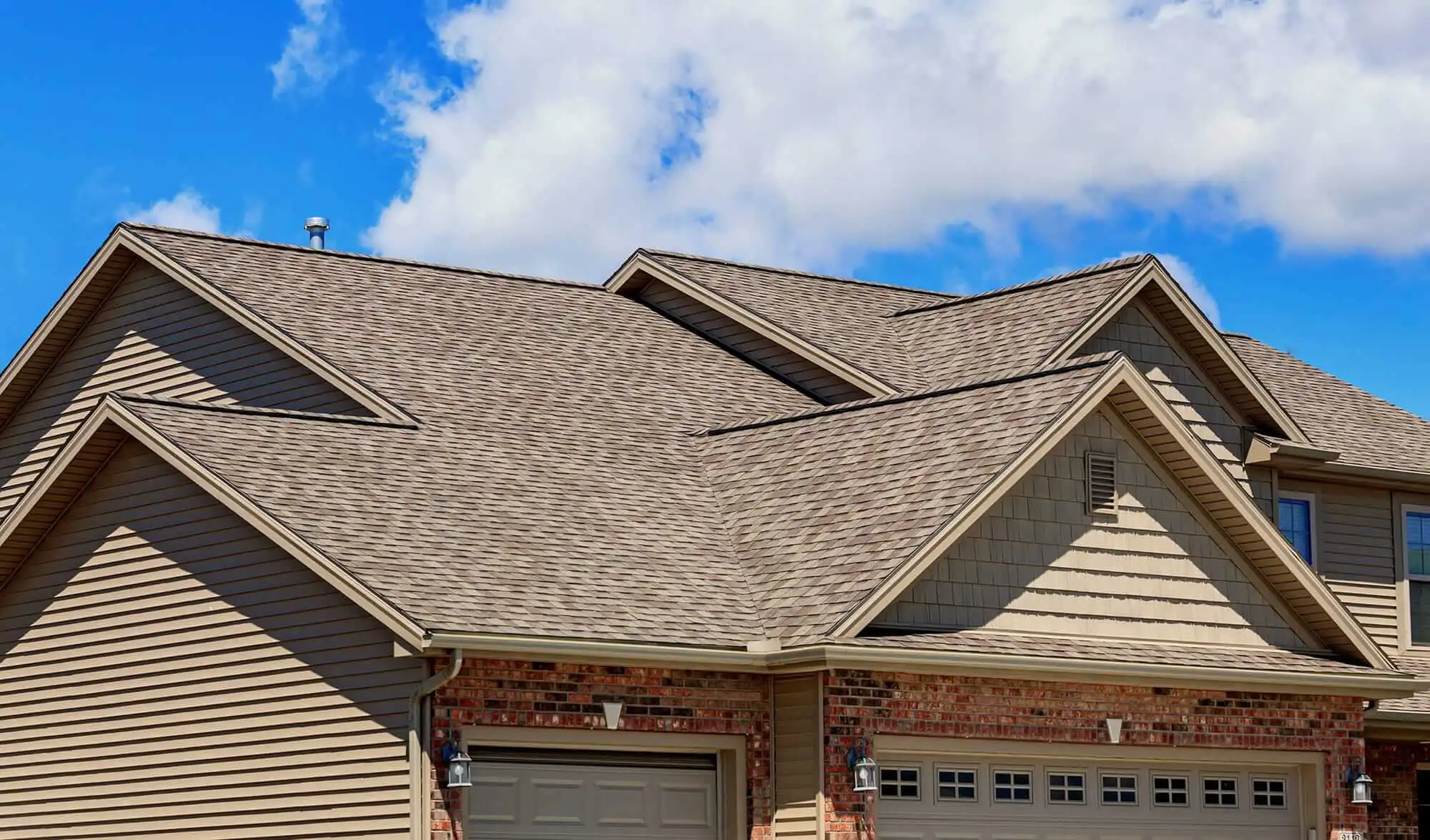Roofing on a house in Texas