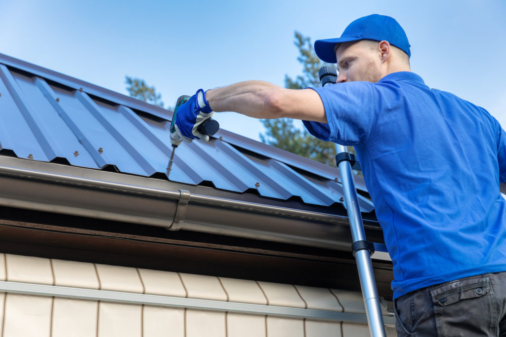 Installing Metal Roof