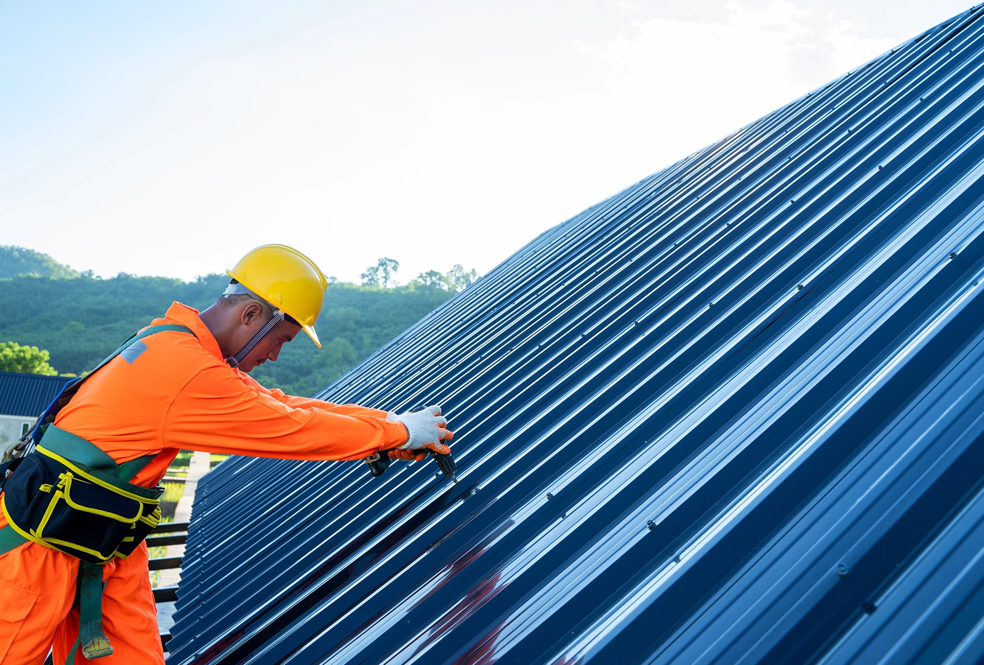 Installing Metal Roof