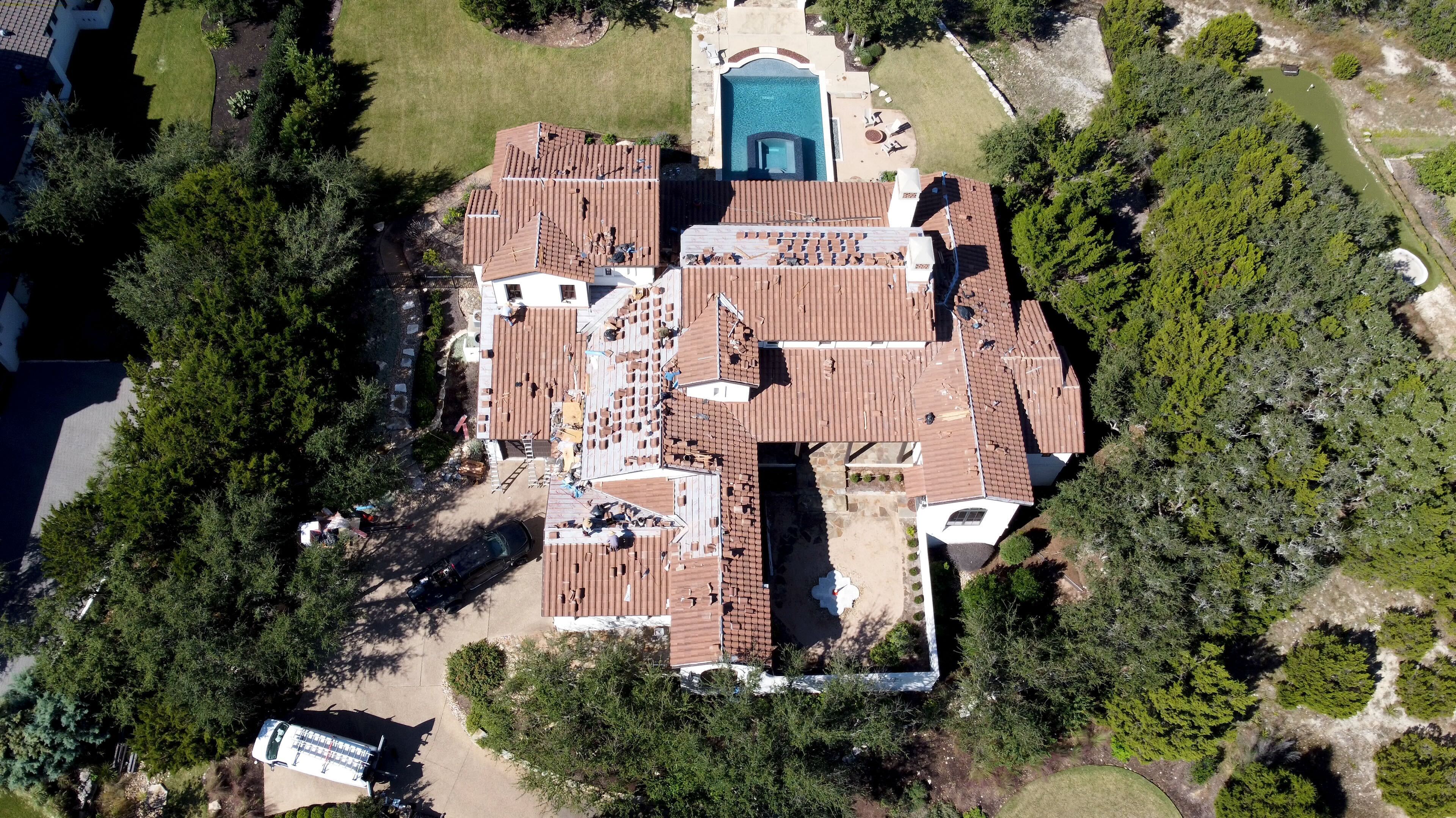 Installing Spanish Tile Roof