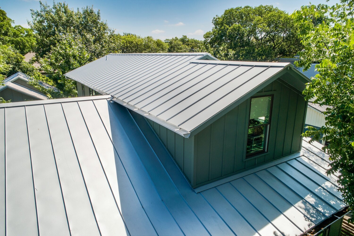 Installing flat roof