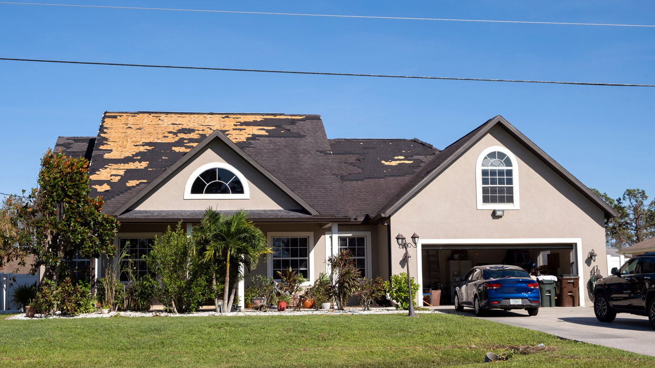 Storm Damage to Roof